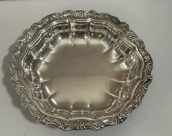 インターナショナル・シルバー・カンパニー製「カウンテス」パターンの銀メッキサービングボウル