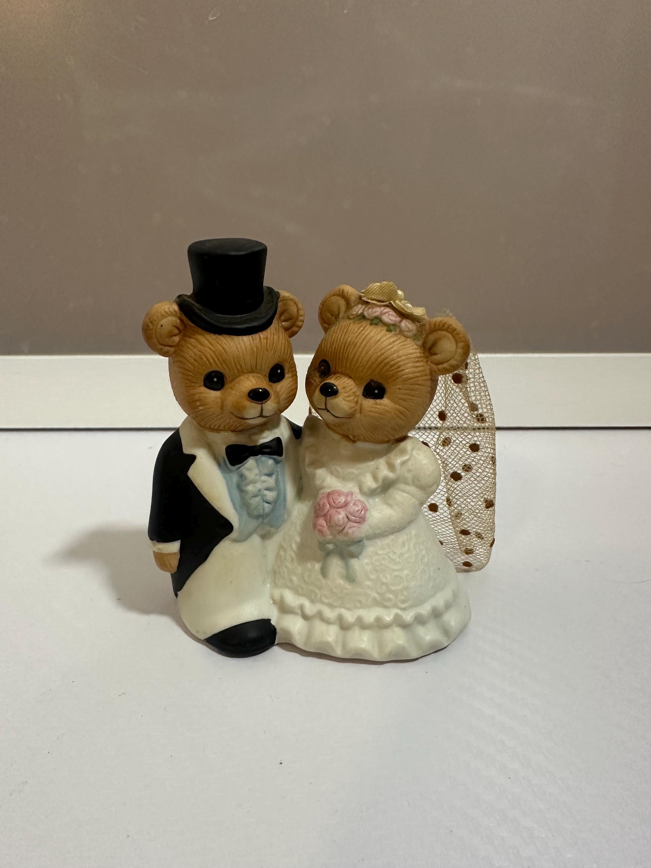 Vintage teddy bear porcelain figurines - Etsy 日本