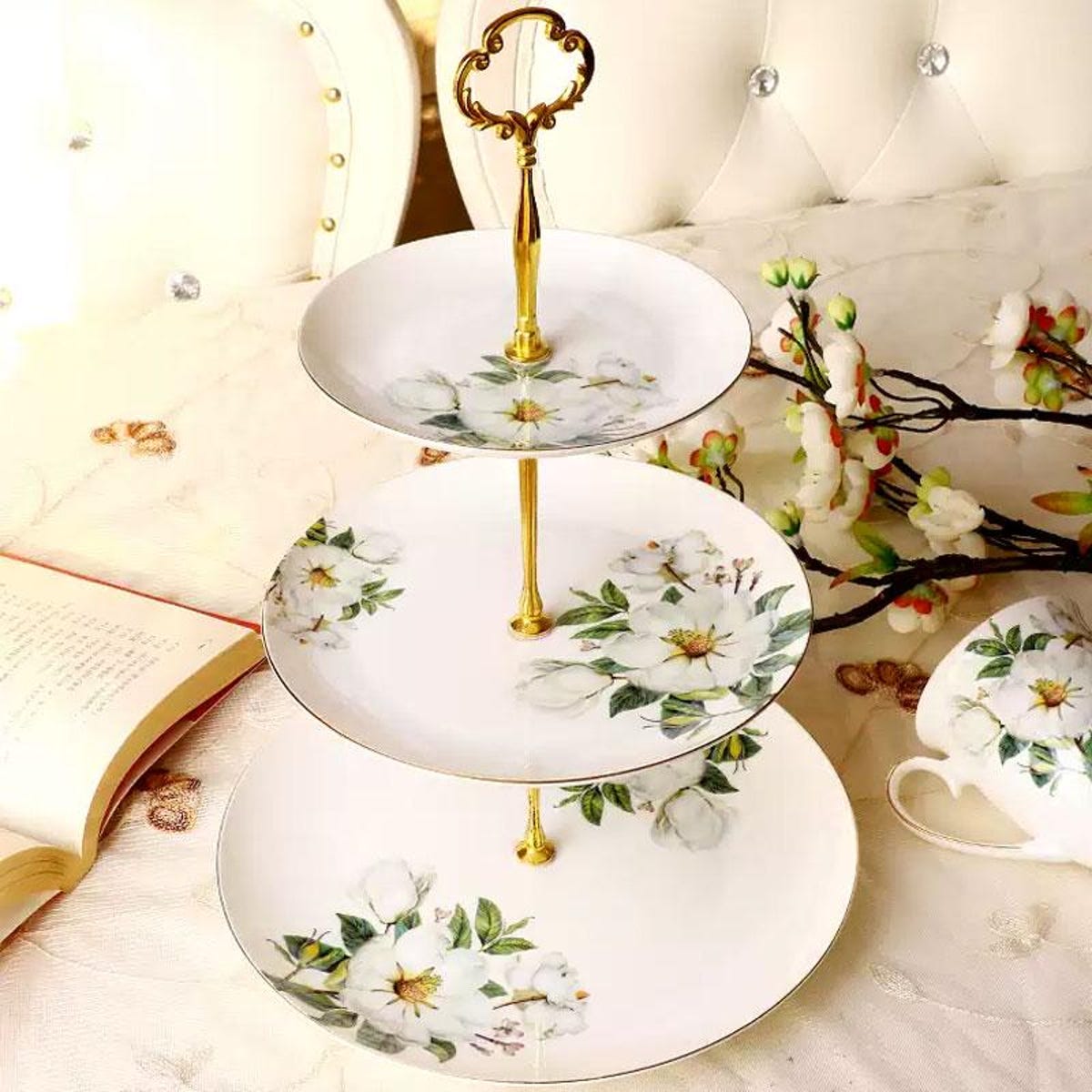 3-Tiered Cake Stand - Etsy