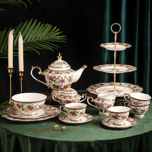 Antique tea set - Etsy 日本