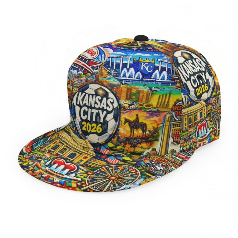 KANSAS CITY World cup HAT "2026" unisex image 3