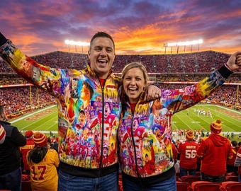 CHIEFS JACKET "unisex" Custom art