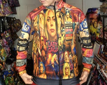 LADY GAGA "Unisex Jacket" custom art