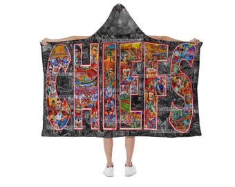 CHIEFS HOODED BLANKET