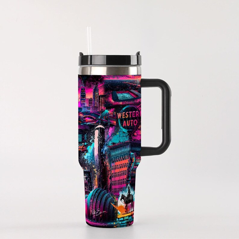 KANSAS CITY Tumbler ,custom art image 5