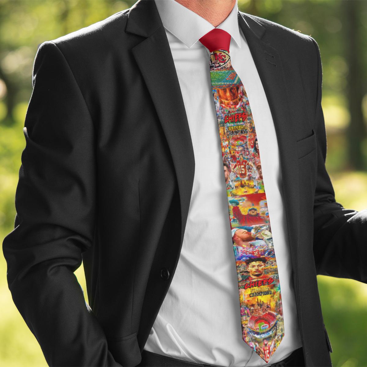 chiefs necktie