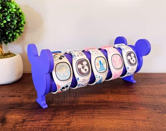 Disney MagicBand Display Stand, Mickey Head MagicBand Holder For 1–5 Bands