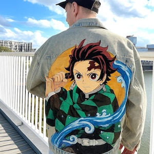 【一点物】NANA リメイクデニム ジーンズ グランジパンク ギャル平成 アニメ Official Trailer | Grand Blue Dreaming Ver.1（アニメ『ぐらんぶる