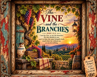 The Vine and the Branches Canvas