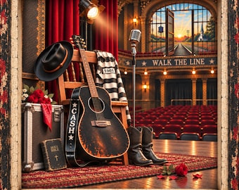 Walk the Line — A Vintage-Inspired Tribute to Johnny Cash