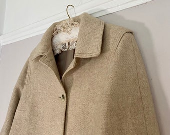 Vintage St Michael pure wool coat