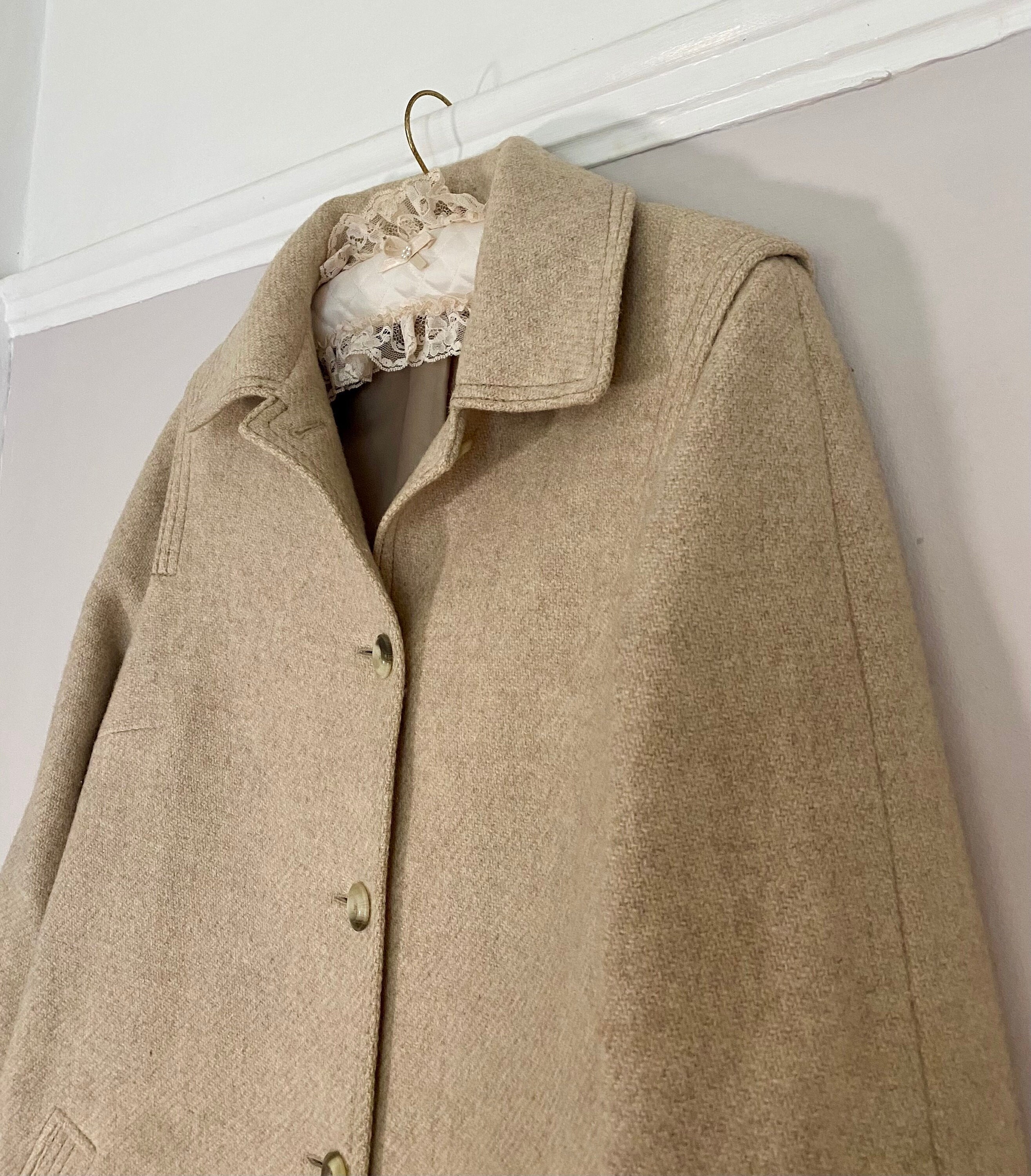 ameri vintage 2022und vest set wool coat