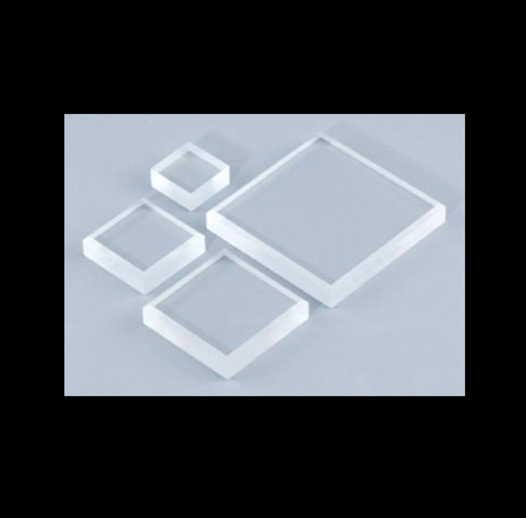 Acrylic Mount Set #3 Acrylic Block Rubber Stamp Unmounted Set Acrylic ...