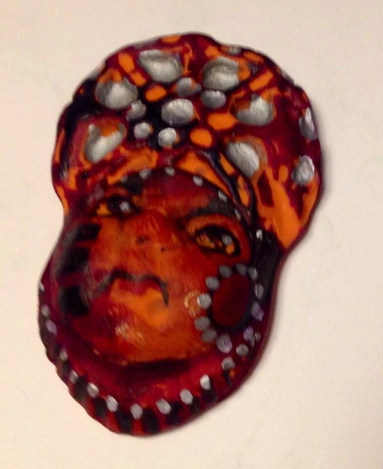 Clay Face Jewelry Craft Supplies Mosaic Tile Handmade Cabochon Etsy