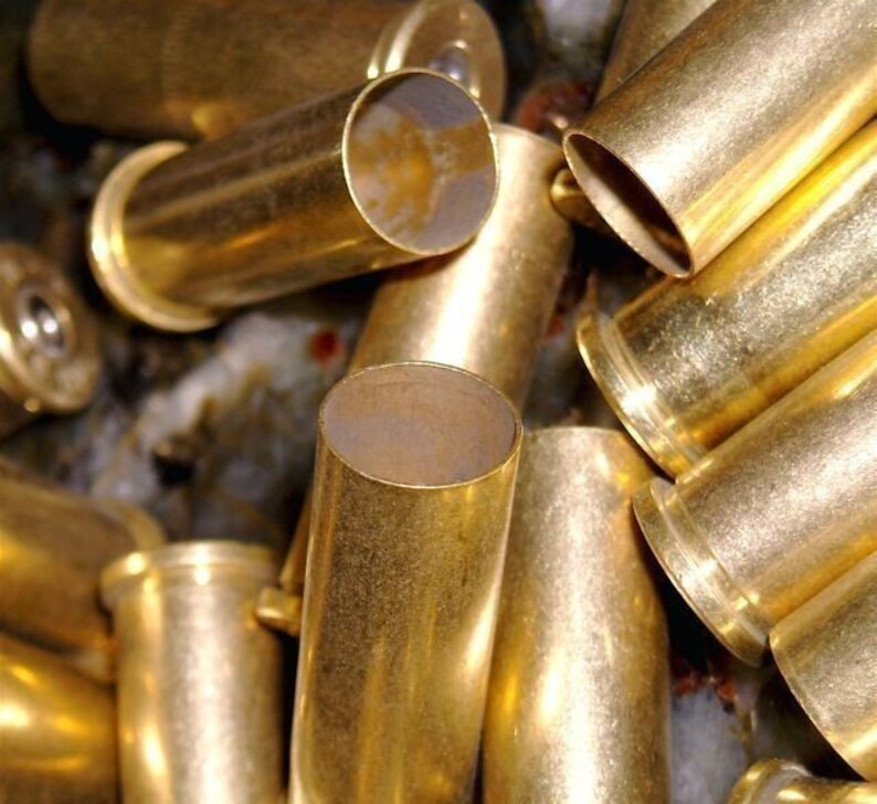 6 Shell casings Gun brass casings used casings for jewelry Etsy