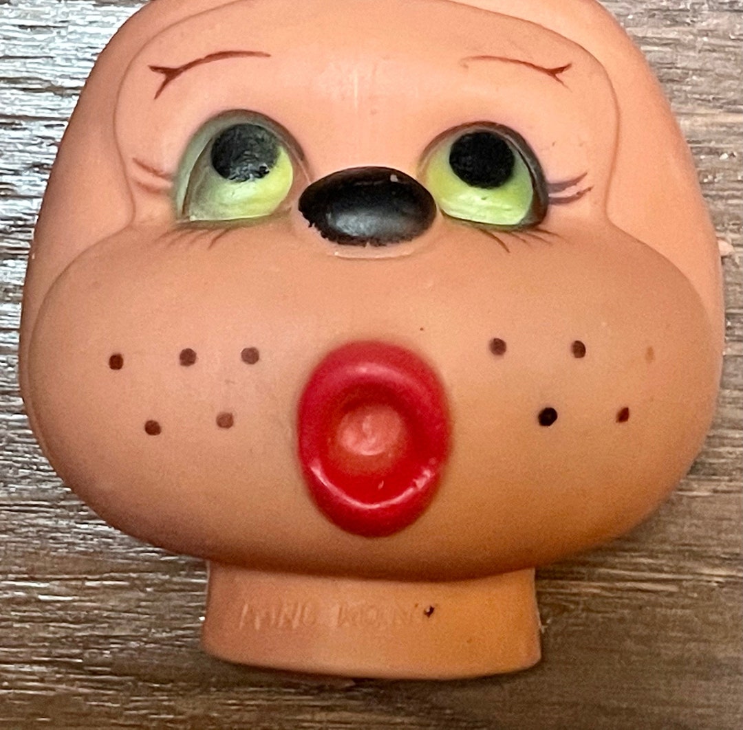 Vintage Doll Face Partial Head Rubber Hong Kong Monkey Parts Etsy