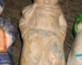 Sailor Frozen Charlotte, vintage doll made in post WWll Japan use for parts in altered art or jewelry supplies no. 57