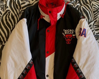 Jugador profesional VINTAGE, chaqueta de los Chicago Bulls de la NBA