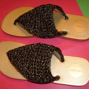 Flip Flop patrón de ganchillo de adorno