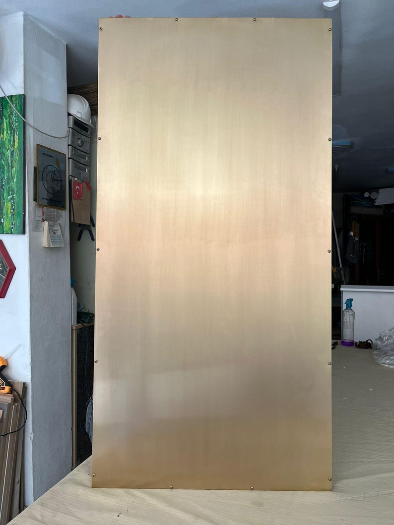 Deckenhalterung Rechteckiger Badezimmer Spiegel | Decken hängender moderner Kosmetikspiegel, hängender Spiegel mit Metallrahmen Bild 8