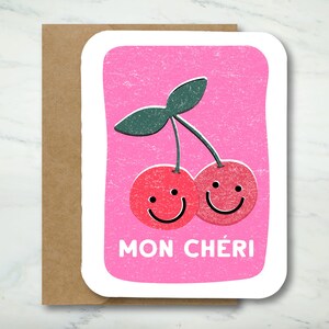 Carte Saint-Valentin Mon Cheri