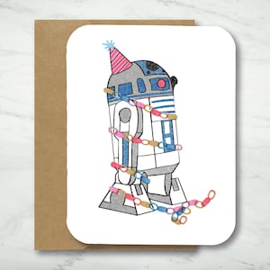 Tarjeta de fiesta R2D2