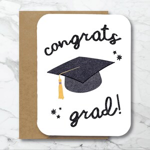 Carte de félicitations pour le diplômé