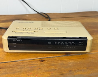 SONY　dream machine icf-c122 クロックラジオ Vintage Sony Dream Machine AM/FM Radio Digital Alarm Clock Model
