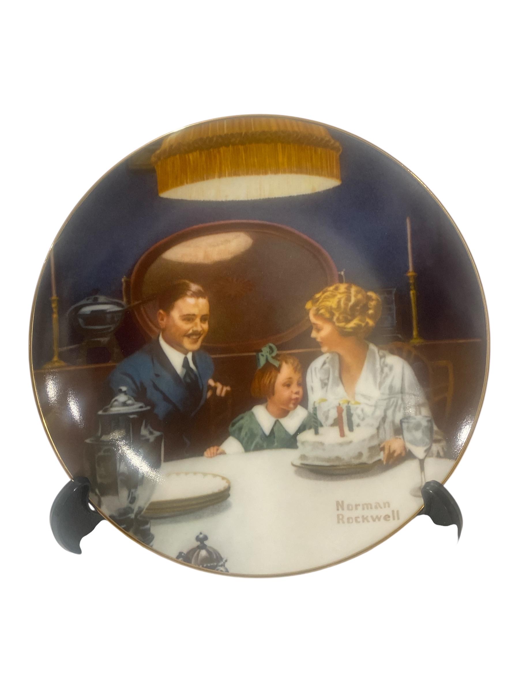 1980　Norman Rockwell ロックウェル 誕生日パーティー ノーマン・ロックウェル ドローイング 【誕生日】 フランジェリコweb