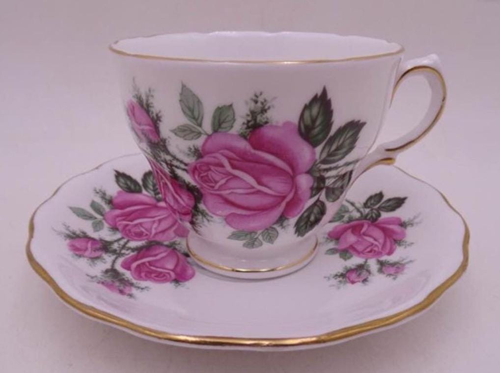 Pink Rose Royal Vale - Etsy Canada