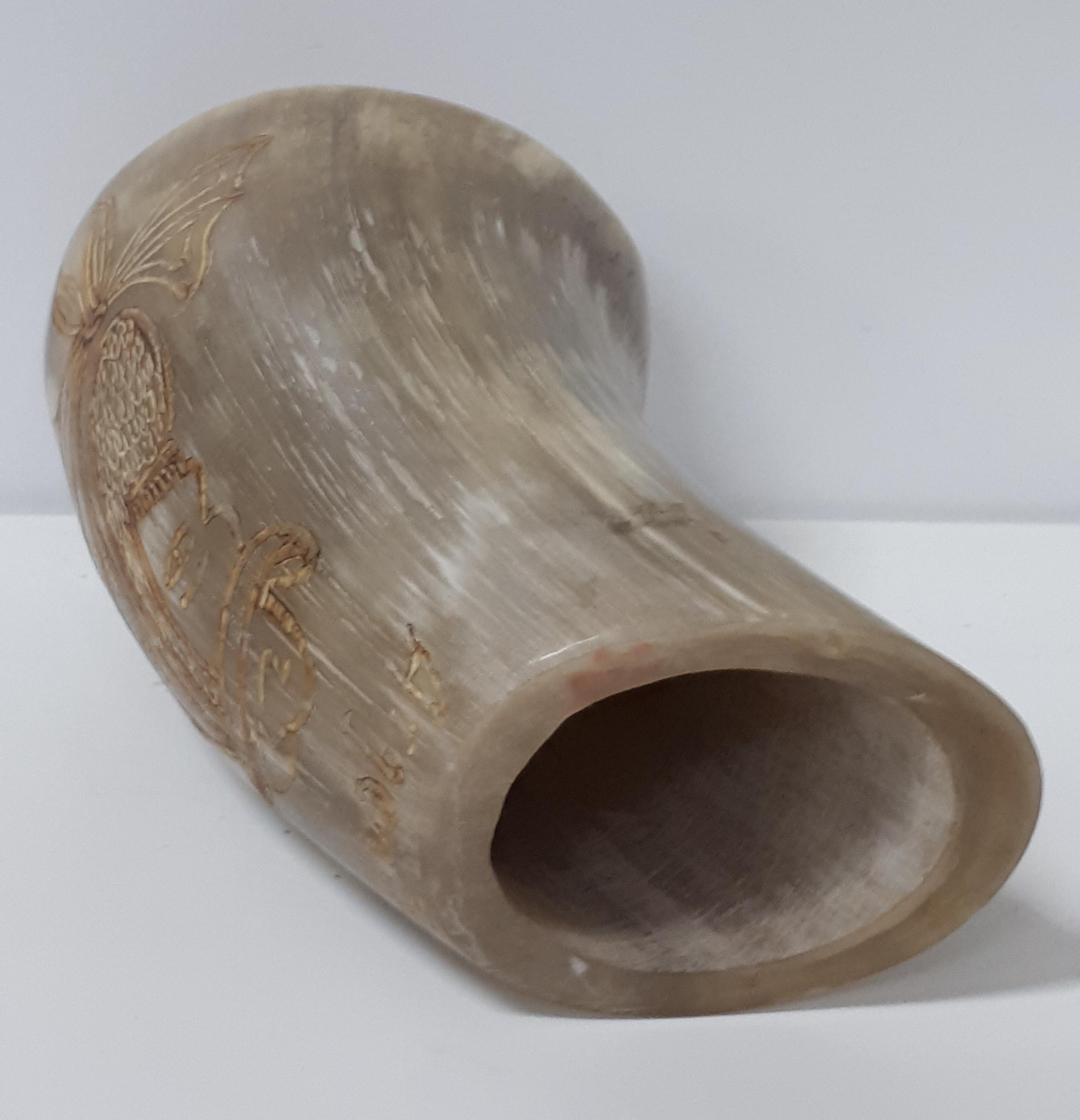 水牛の角　花瓶 アルゼンチン 希少 天然水牛の角製花瓶 花瓶 ホームデコレーション