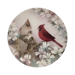 Vintage Wall Plate Morning Serenade By Lena Liu 1989 Collectable Plate