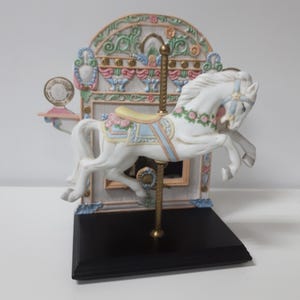 Carousel Horse Music Box