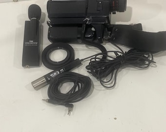 Vintage ELMO Super 8 Sound 350SL MACRO Movie Film Camera 8-50 f1.8 Love Light