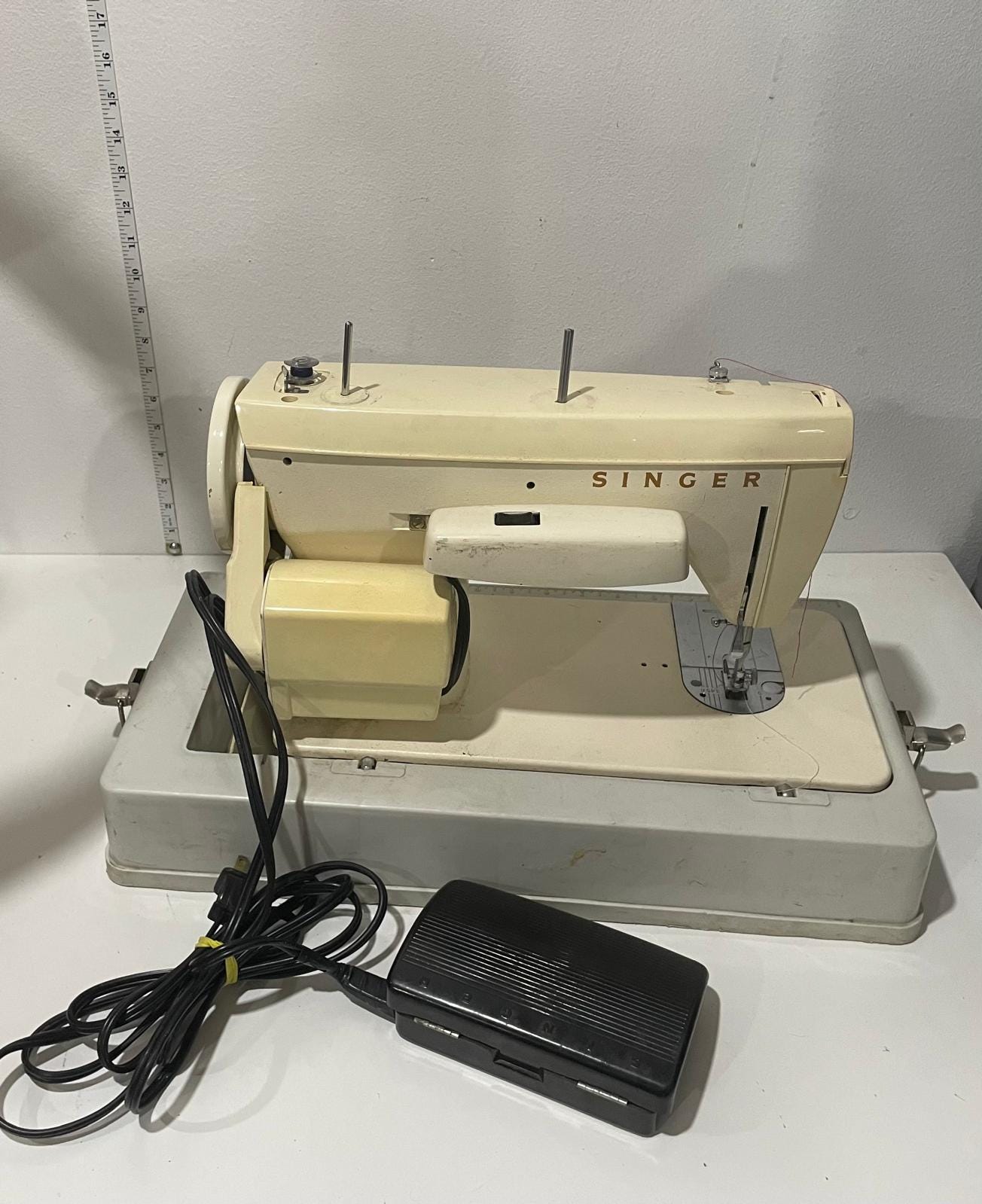 Vintage Singer Model 247 Zig Zag Sewing Machine With Foot Pedal - Etsy