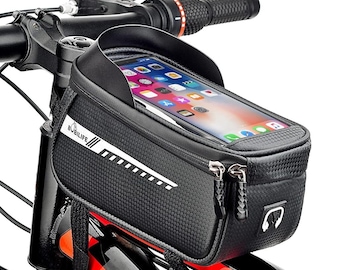 Bike Front Rahmen Handyhalter Tasche Fahrrad Wasserdichte Radfahren Beutel Tasche