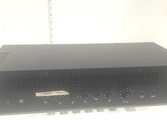 Vintage Sony TA-1630 Silver Fronted Stereo Amplifier Hi-fi With