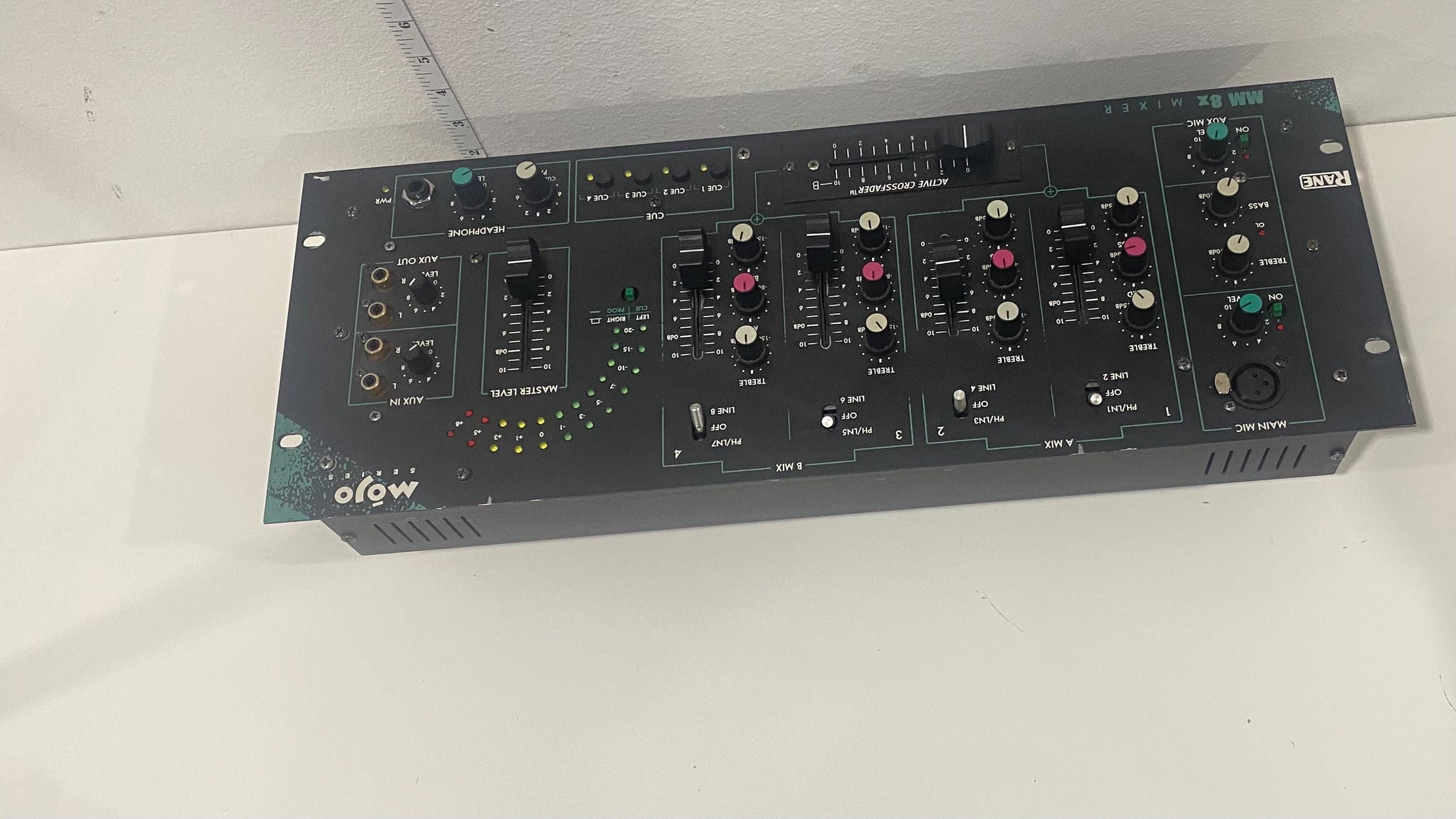 Rane MOJO MM 8Z DJ Mixer Vintage Mm 8x Mixer Mojo Series With