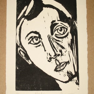 Alasdair Original Woodblock Print image 4