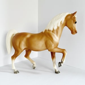 Vintage Breyer Traditional Faith Family Stallion Model 4 Chris Hess Mold Palomino Arabian
