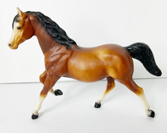 VINTAGE BREYER Running Mare #124 1960s modelo tradicional caballo Azúcar