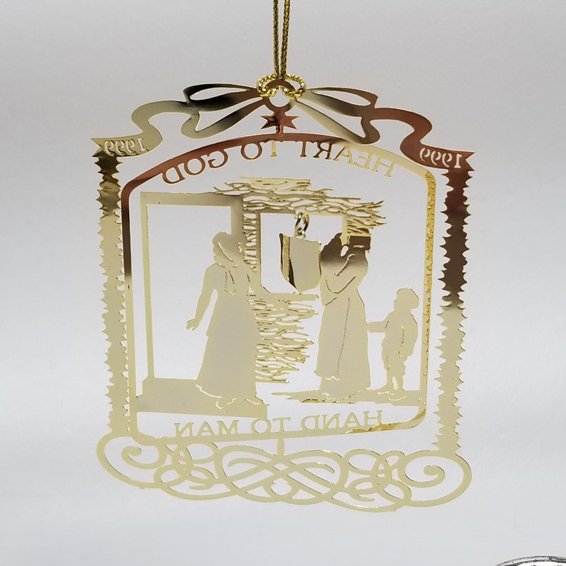 Salvation Army Christmas Ornament Heart to God Hand to Man Etsy