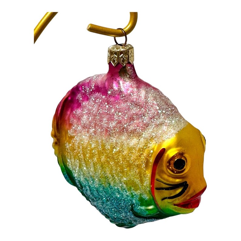 Vtg Christopher Radko 1992 TROPICAL FISH Christmas Ornament 900703