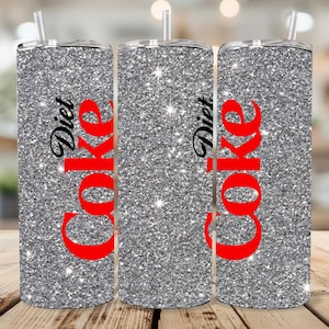 Gobelet personnalisé 20 oz à coke light | Verres isothermes | Cadeau parfait pour les amateurs de coke light