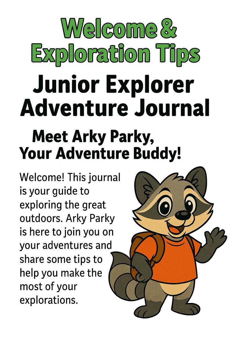 Outdoor Adventure Journal for Kids – Nature Activity Book (PDF) - Etsy