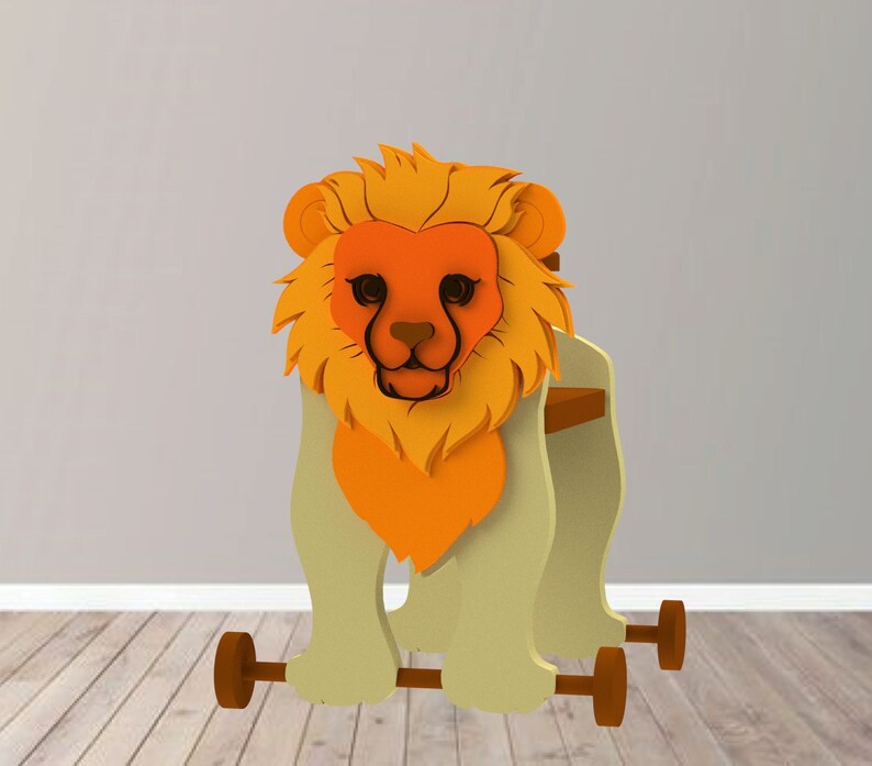 Lion Rocking Leon Rocking Chair for Kids , Wooden Kids Gift - Etsy