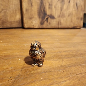 Vintage Brass MINIATURE Owl - Figurine - Collectible