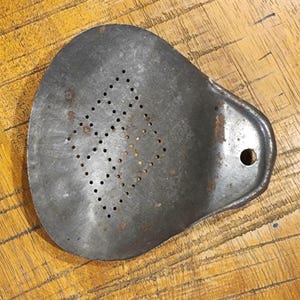 Primitive Handheld Milk/Cream Strainer