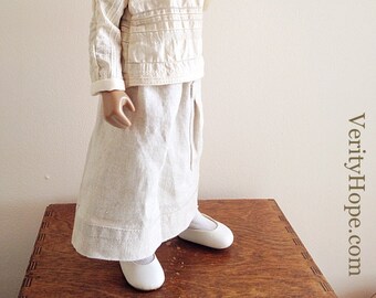 NEW Linen Skirt for Sasha dolls by Verity Hope