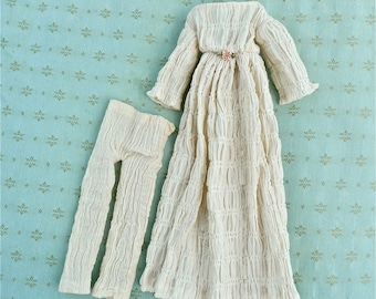 Cloth Peg Doll Clothing Pattern: Dress, Pantaloons & Shawl (PDF Pattern)